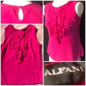 ALFANI Ruffle Blouse